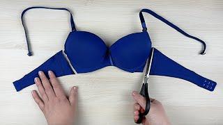 Don't throw away your old bra! Reuse your bra.