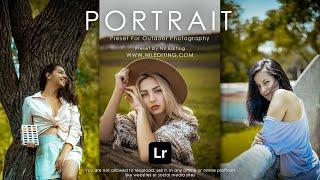 Lightroom Mobile Presets DNG & XMP Free Download | Outdoor Portrait Photography Preset