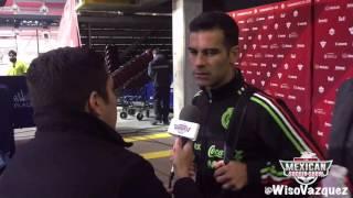 Rafa Marquez answers question in English after Canada Vs Mexico