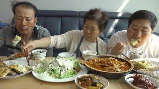 푸짐한 집밥 한상 ~[[참치김치찌개, 고등어구이(Tuna kimchi stew)]] 등등 요리&먹방!! - Mukbang eating show