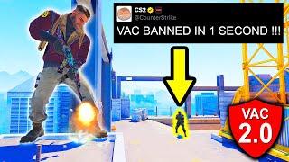 ANTI-CHEAT BANS CHEATER IN 1 SECOND! - CS2 BEST MOMENTS