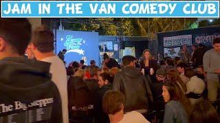 Jam in the Van Comedy Club has Open Bar and Incredible Comedians