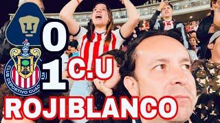 CHIVAS INVADE Y GANA EN C.U | COLOR PUMAS VS CHIVAS | REACCIONES | RESUMEN