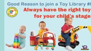 Good reasons to join a toy library