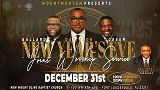 Mountmentum New Year's Eve Worship Service