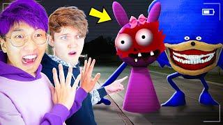 WE FOUND SPRUNKI & SHIN SONIC IN REAL LIFE! (HELP)