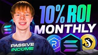 The Best Solana Passive Income Strategy (10% Per Month ROI) - Real Crypto Yield