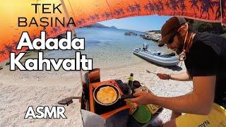 BREAKFAST ALONE ON THE ISLAND & ASMR & SOLO