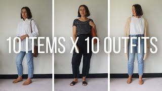 10 Items, 10 Outfits | Spring 10X10 Capsule Wardrobe 2021