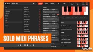 SOLO V3 MIDI Phrase Preview