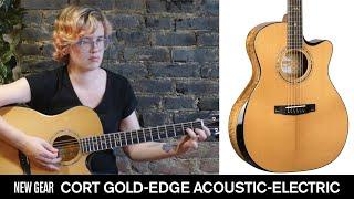 Acoustic Guitar Demo | Cort Gold-Edge Acoustic-Electric Guitar