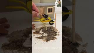 making mini house 