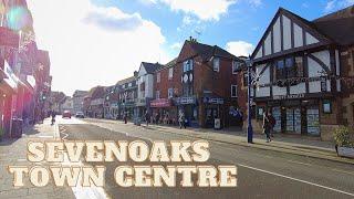 Sevenoaks Town Centre (Kent) London Road & High Street Walking Tour | 4K HDR