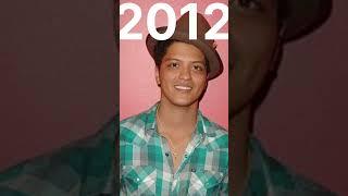 Bruno Mars over the years 1988-2025 evolution #shorts