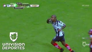 Golazo de Dorlan Pabón para el empate a dos de Rayados