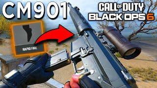 RAPID FIRE on DM-10 - Colt CM901 Recreation Gunplay in Black Ops 6 BETA Gameplay