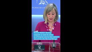 El activista Bertrand Ndongo obliga a suspender una rueda de prensa de Sumar en el Congreso #shorts