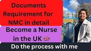 Nmc Registration and Document Requirement made easy|Nmc Registration process simplified|SaimaUkNurse