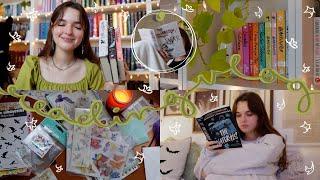 READING VLOG | reading 150 pages a day for a week + finishing four books