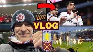 *EMERSON HEADS HOME TO GAIN HAMMERS A POINT* | Aston Villa 1-1 West Ham Matchday Vlog