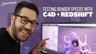 Testing Cinema 4D and Redshift on a PC | Greyscalegorilla