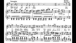 Wir geniessen die Himmlischen Freuden (Symphony No. 4 - G. Mahler) Score Animation