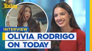 Olivia Rodrigo catches up with Today | Today Show Australia