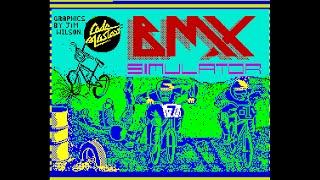 Sinclair ZX Spectrum Longplay - BMX Simulator