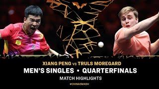 Xiang Peng vs Truls Moregard | MS QF | China Smash 2024