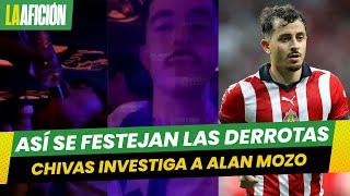 Filtran video de Alan Mozo bebiendo alcohol en un antro; Chivas abre investigación