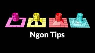 N-Gon and Subdiv modeling Tips - Blender Secrets