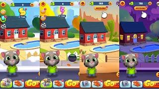 Talking Tom Gold Run Snake Dash vs Fantastic Forces vs Las Vegas vs Wild West - ( Tom )