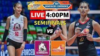 Akari Chargers vs PLDT | Semifinals PVL Reinforced Conference Live Scoreboard