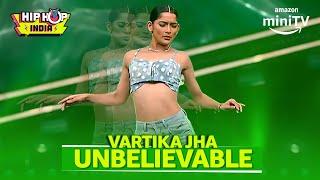 Vartika Jha's Incredible Dance Performance| Hip Hop India | Amazon miniTV