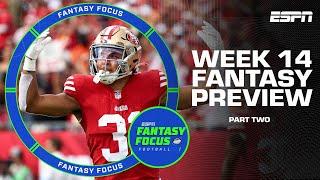 Week 14 Preview Part Two: Lineup Locks + Starts of the Week  | Fantasy Focus 