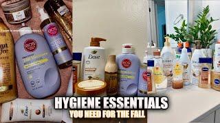 HYGIENE ESSENTIALS | YOU NEED TO HAVE FOR THE FALL SEASON