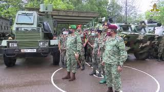 Lt Gen Shavendra Silva, Head, NOCPCO, CDS & Comd of the Army Inspect DM Readiness @ SFHQ - Wanni