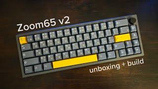 Zoom65 v2 unboxing and build