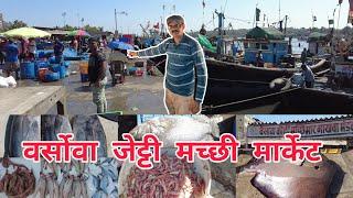 Versova Jetty Fish Market. वर्सोवा जेट्टि मच्छी मार्केट.