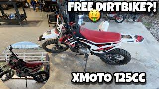 Free Dirtbike?! | XMoto 125 CC pit bike