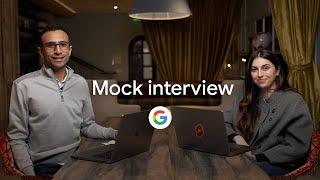 How to solve a Google coding interview question