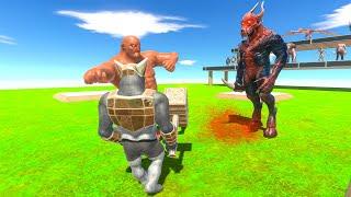 1v1v1 MUTANT PRIMATES vs INFERNALS vs FANTASY ARBS - Animal Revolt Battle Simulator