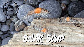 Solar  Scud - How to tie a Freshwater Gammarus Shrimp fly pattern #PiscatorFlies PF