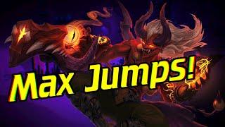 MAX JUMPS Binary Star Jenos is FANTASTIC! - Paladins Jenos Gameplay