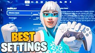 *NEW* Best Controller Settings + Sensitivity For Fortnite Chapter 6! (PS4/PS5/XBOX/PC)