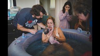 Home Water Birth Story of Harbor Quinn | Emily Rogers East Tennessee Birth Photographer