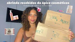 ABRINDO RECEBIDOS | ápice cosméticos 