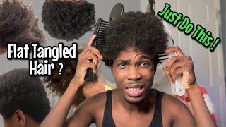 How to Properly Fix Tangled, Matted, Dry, Natural Hair