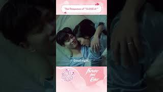 Zhousheng Chen's response of "I LOVE U!"️ #ForeverandEver #AllenRen #BaiLu