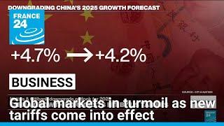 Global markets roiled as Trump's 'reciprocal' tariffs take effect • FRANCE 24 English